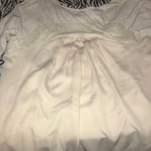 Other - Cream high low shirt Other - Cream high low shirt